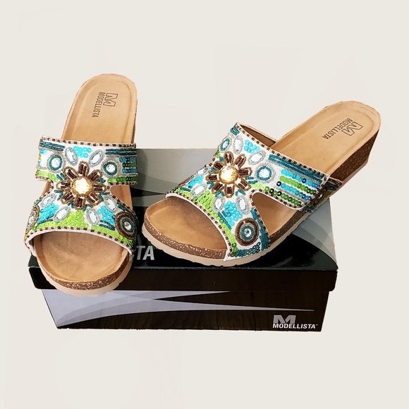 Modellista Batina Sandals NWT - Picture 1 of 13